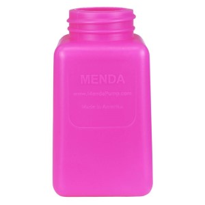 BOTTLE ONLY\, HDPE\, PINK\, 6OZ 